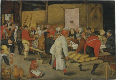 O banquete de casamento de Pieter Brueghel the Younger