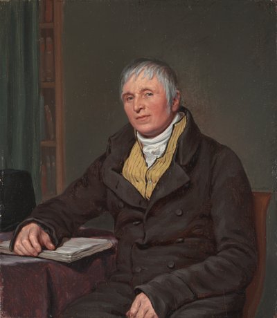 Charles Thompson, c.1818 (óleo sobre painel de madeira) de Pieter Christoffel Wonder