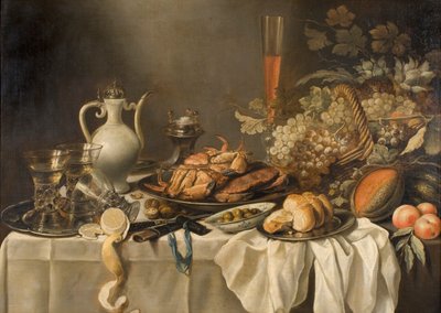 Natureza Morta de Pieter Claesz
