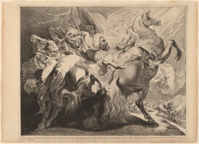 A derrota de Senaqueribe de Pieter Claesz Soutman after Sir Peter Paul Rubens