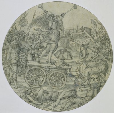 Triunfo da fama de Pieter Coecke van Aelst (I) (workshop of)