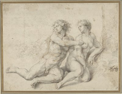 Cair em pecado, Adão e Eva de Pieter Coecke van Aelst (I)