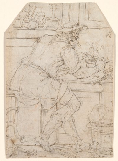 Artisan at Work de Pieter Coecke van Aelst