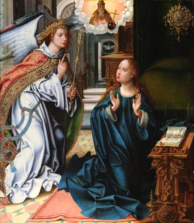A Anunciação de Pieter Coecke van Aelst