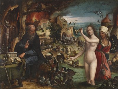 A Tentação de Santo Antônio de Pieter Coecke van Aelst