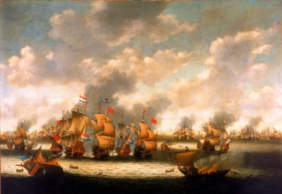 A batalha dos quatro dias de Pieter Cornelisz van Soest