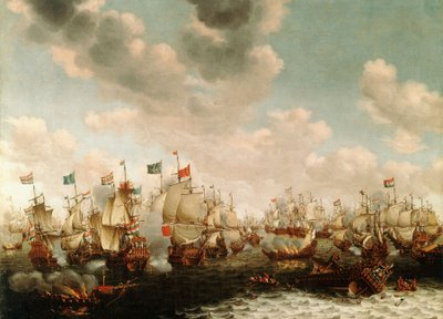 A batalha dos quatro dias de Pieter Cornelisz van Soest