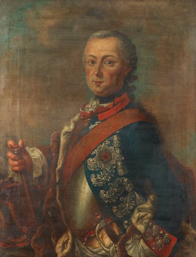 Retrato de Frederico II da Prússia 17121786 de Pieter Frederik de la Croix