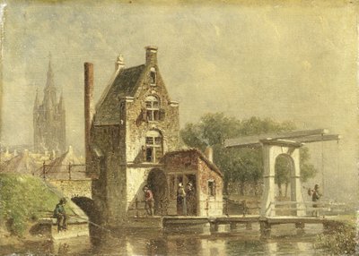 O Koepoort em Delft de Pieter Gerard Vertin