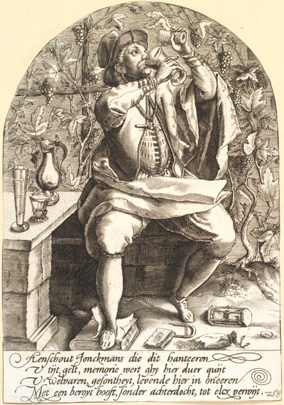 Senhor, sátira à embriaguez de Pieter Goos