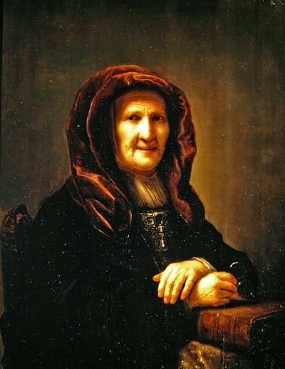Retrato de uma Velha Senhora de Pieter Harmansz Verelst