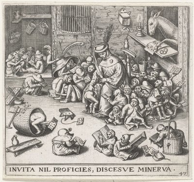 A bunda na escola de Pieter Heyden van der
