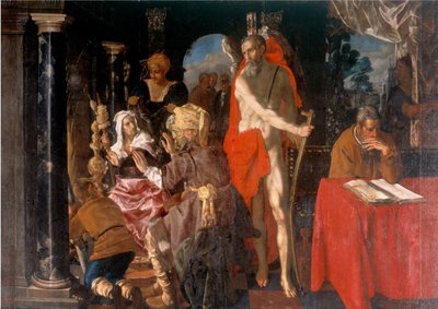 Alegoria da Velhice. O tempo e o erudito de Pieter Isaacsz