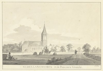 Vista da vila de Nederlangbroek de Pieter Jan van Liender