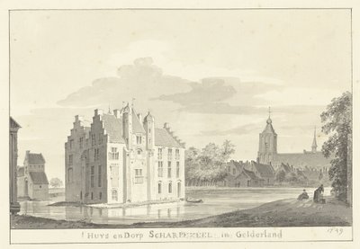 A Casa e aldeia de Scherpenzeel de Pieter Jan van Liender