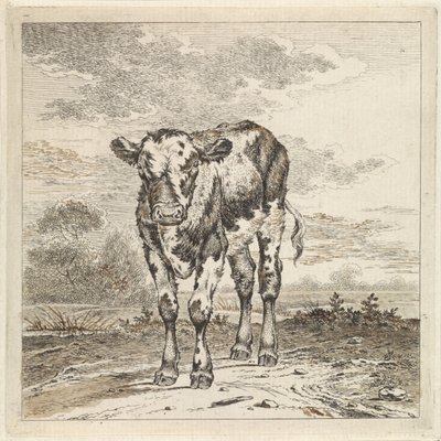 Paisagem com bezerro de Pieter Janson