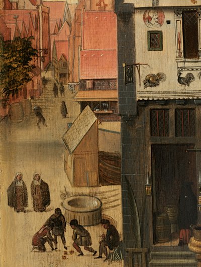 Pormenor do retrato de Jacquemyne Buuck de Pieter Jansz. Pourbus