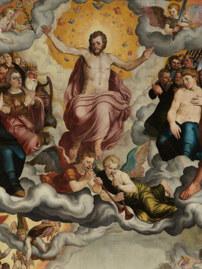 Detalhe do Juízo Final de Pieter Jansz. Pourbus