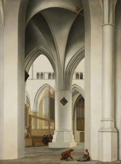 "Vue du choeur de l