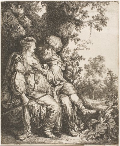 Juda e Thamar de Pieter Lastman