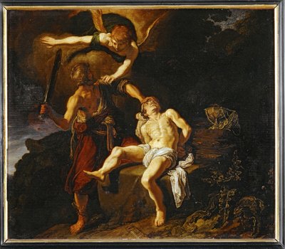 O sacrifício de Abraão ... de Pieter Lastman