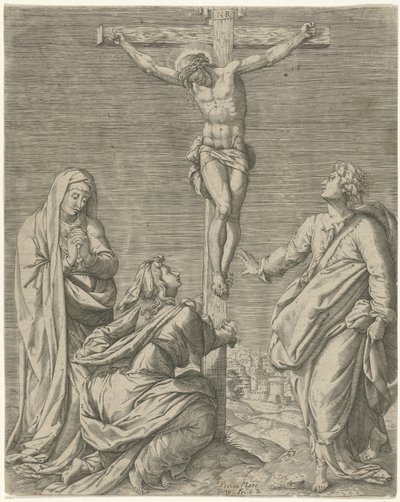 Crucificação de Cristo de Pieter Maes