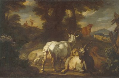 Paisagem com Mercúrio e Battus de Pieter Mulier the Younger
