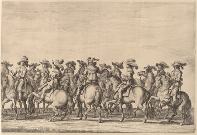 Entrada de Marie de Medici em Amsterdã [placa 3 de 6] de Pieter Nolpe