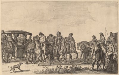 Entrada de Marie de Medici em Amsterdã [placa 6 de 6] de Pieter Nolpe