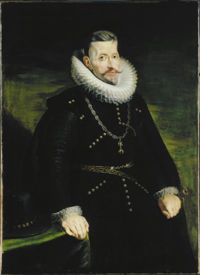 Retrato do arquiduque Alberto da Áustria 1559-1621, governador da Holanda espanhola, 1616. de Pieter Paul Rubens