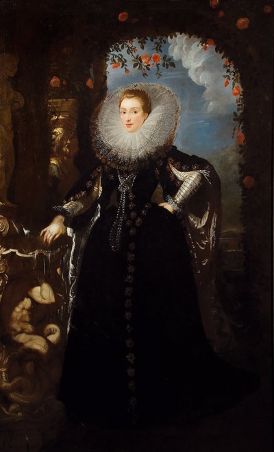 Retrato de Giovanna Spinola Pavese, 1606. de Pieter Paul Rubens