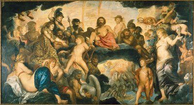 O Conselho dos Deuses. de Pieter Paul Rubens
