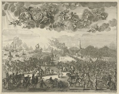 Partida de Carlos II de Scheveningen para a Inglaterra, 1660 de Pieter Philippe