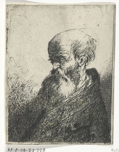 Busto de um padre de Pieter Rottermondt