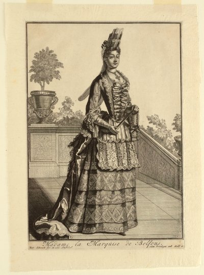 Madame a Marquesa de Belfons de Pieter Schenk