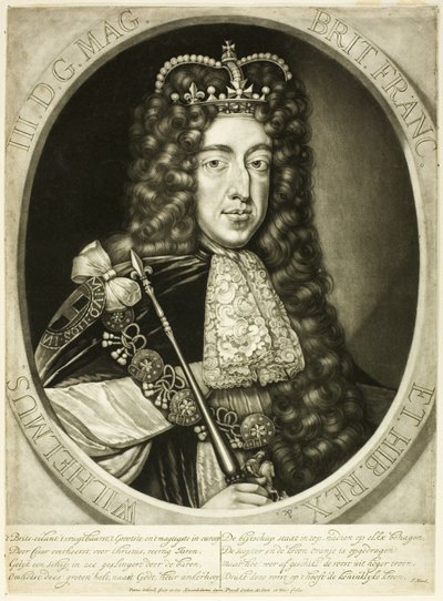 Guilherme III, Rei da Inglaterra de Pieter Schenk