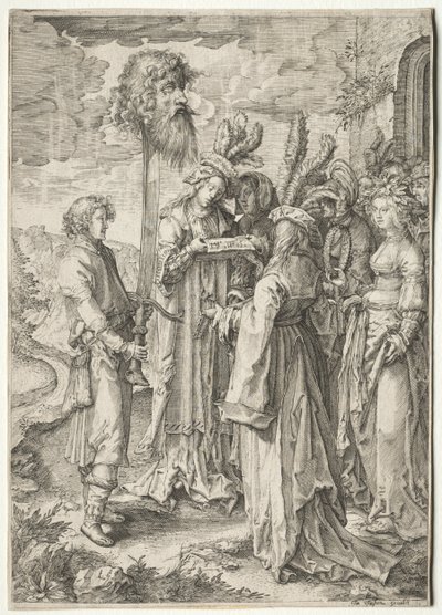 Davi com a Cabeça de Golias de Pieter Serwouters