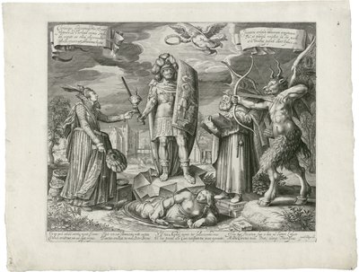 O soldado cristão de Pieter Serwouters
