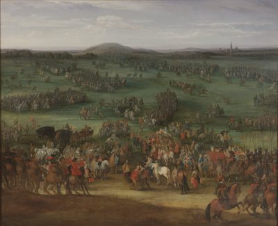 A Batalha de Nördlingen em 6 de setembro de 1634, 1634. de Pieter Snayers
