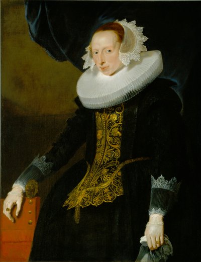Retrato de uma mulher de Pieter Soutman