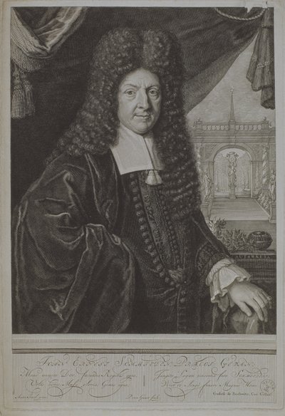Jan Ernest Schmieden (1626-1707) 1707 de Pieter Stevens van Gunst