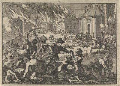 Saco de Magdeburgo, 1698 de Pieter Van der Aa