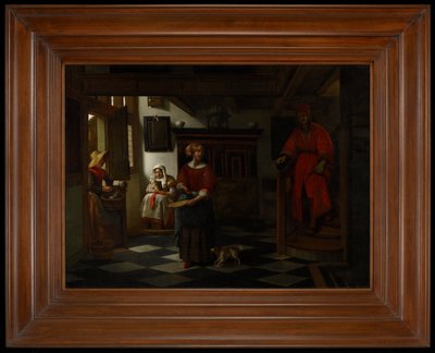 O vendedor de espargos de Pieter de Hooch