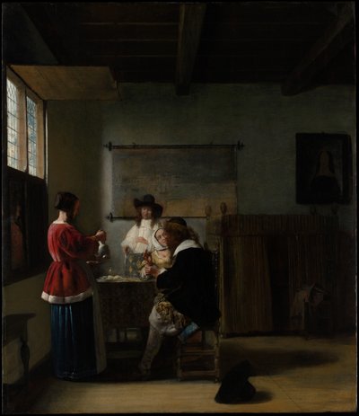 A visita de Pieter de Hooch
