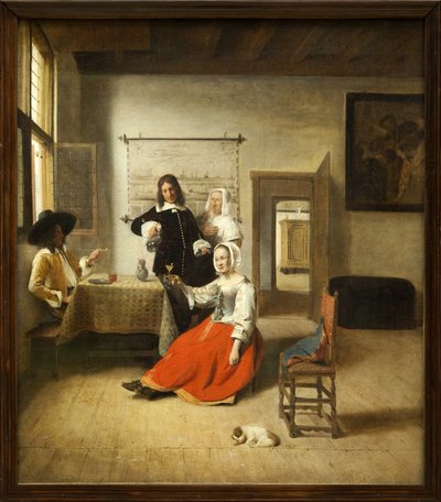 O bebedor de Pieter de Hooch