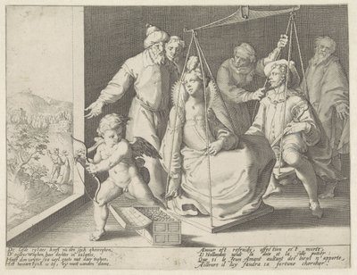 A escala do casamento de Pieter de Jode (I) (attributed to)