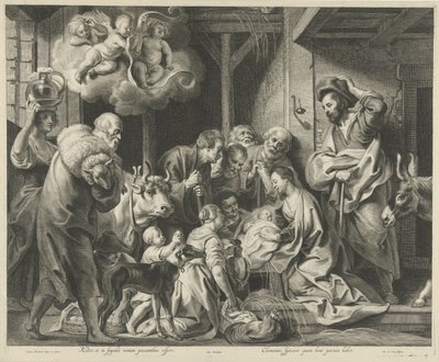 Adoração dos pastores de Pieter de Jode (II)