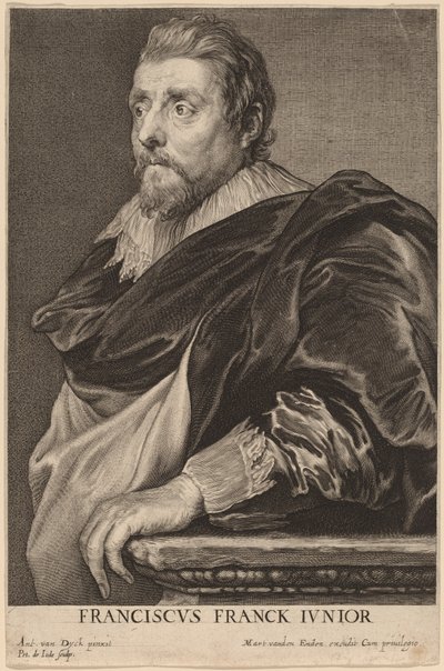 Francisco Franco II de Pieter de Jode II after Sir Anthony van Dyck