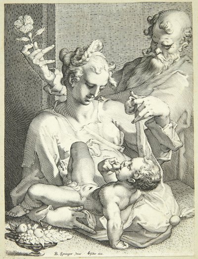 A Sagrada Família de Pieter de Jode I
