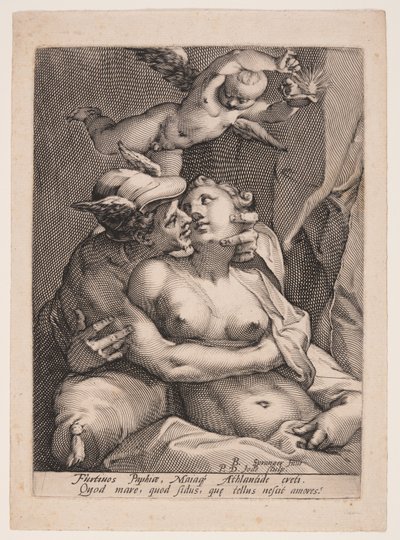 Mercúrio, Vénus e Cupido de Pieter de Jode I